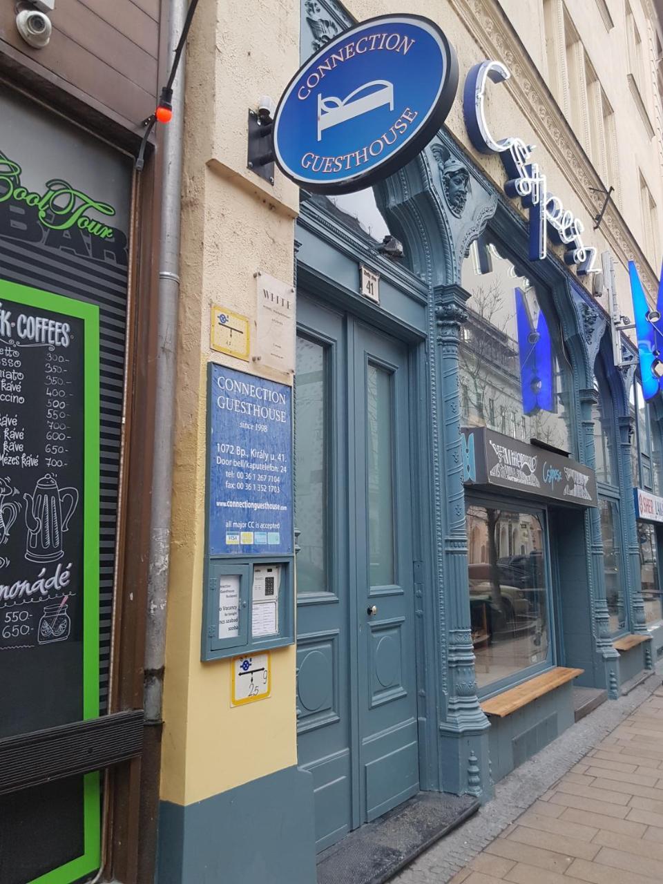 Connection Guesthouse Budapeşte Dış mekan fotoğraf
